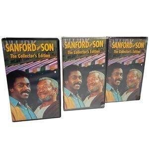 Sanford And Son VHS Bundle The Collector's Edition 3 VHS - 2 Unopened 1 Opened